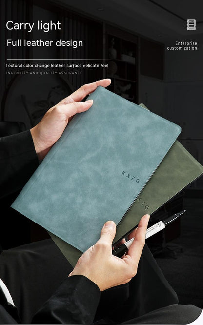 Leather Erasable Tiny Whiteboard Notebook