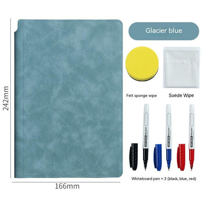 Leather Erasable Tiny Whiteboard Notebook